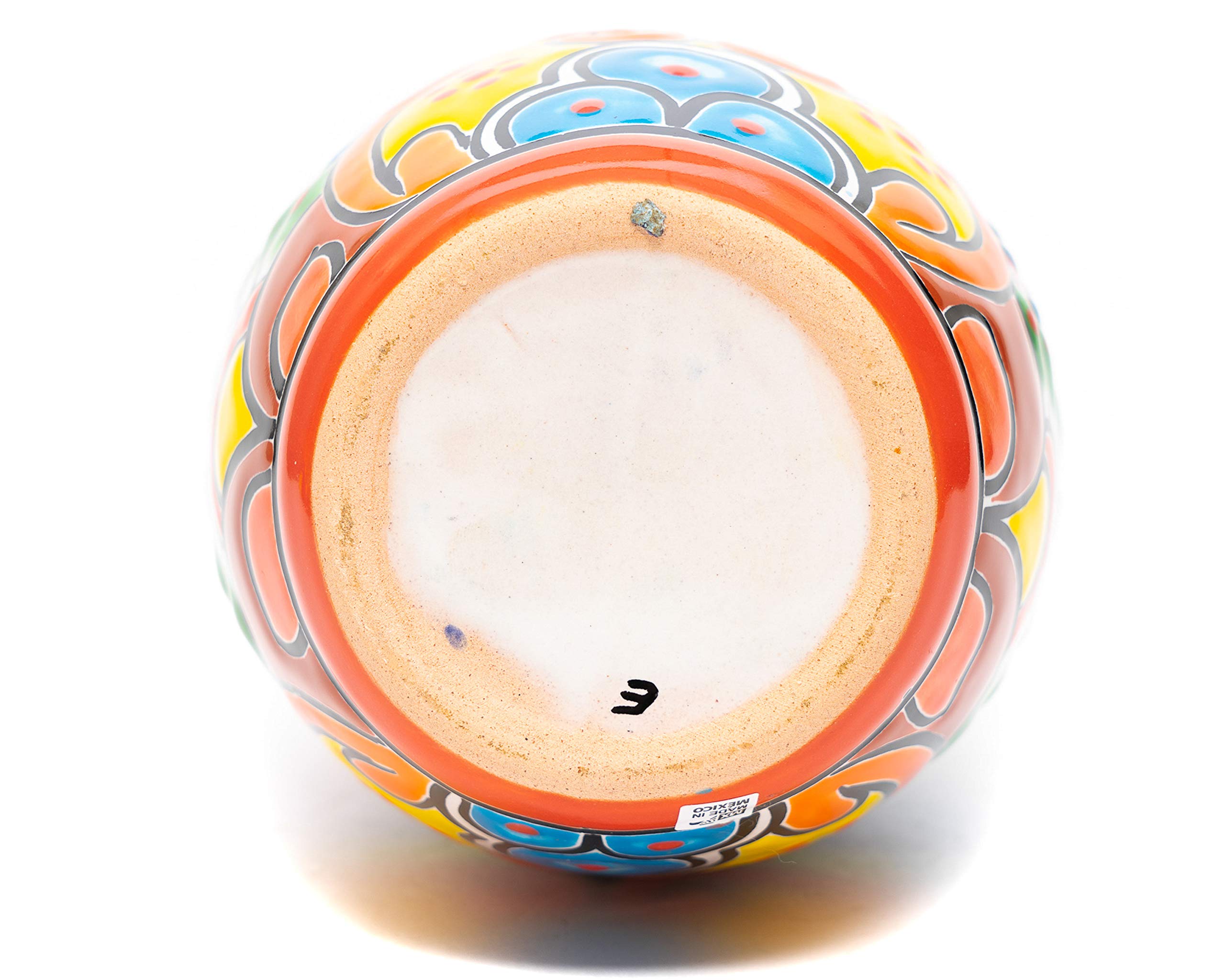 Buy Enchanted Talavera Mexican Pottery Handmade Ceramic Flower